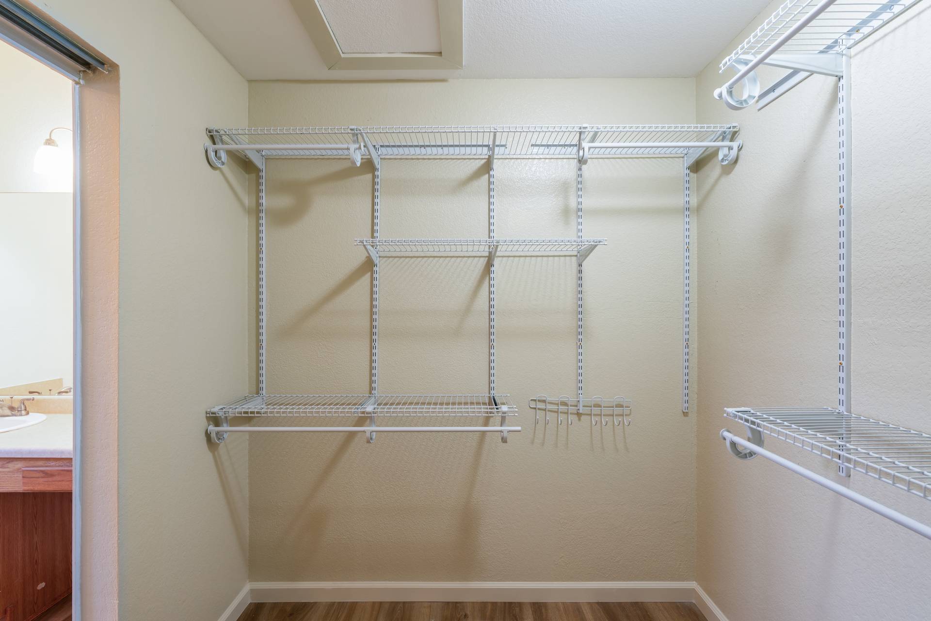 5911 Steiner Kyle, TX 78640 - Photo 19 of 36 a view of a room with racks on the wall