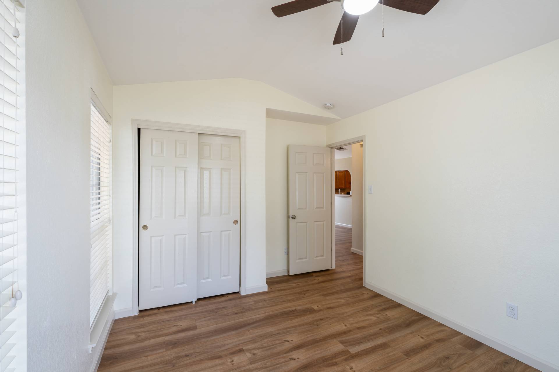 5911 Steiner Kyle, TX 78640 - Photo 22 of 36 wooden floor in an empty room