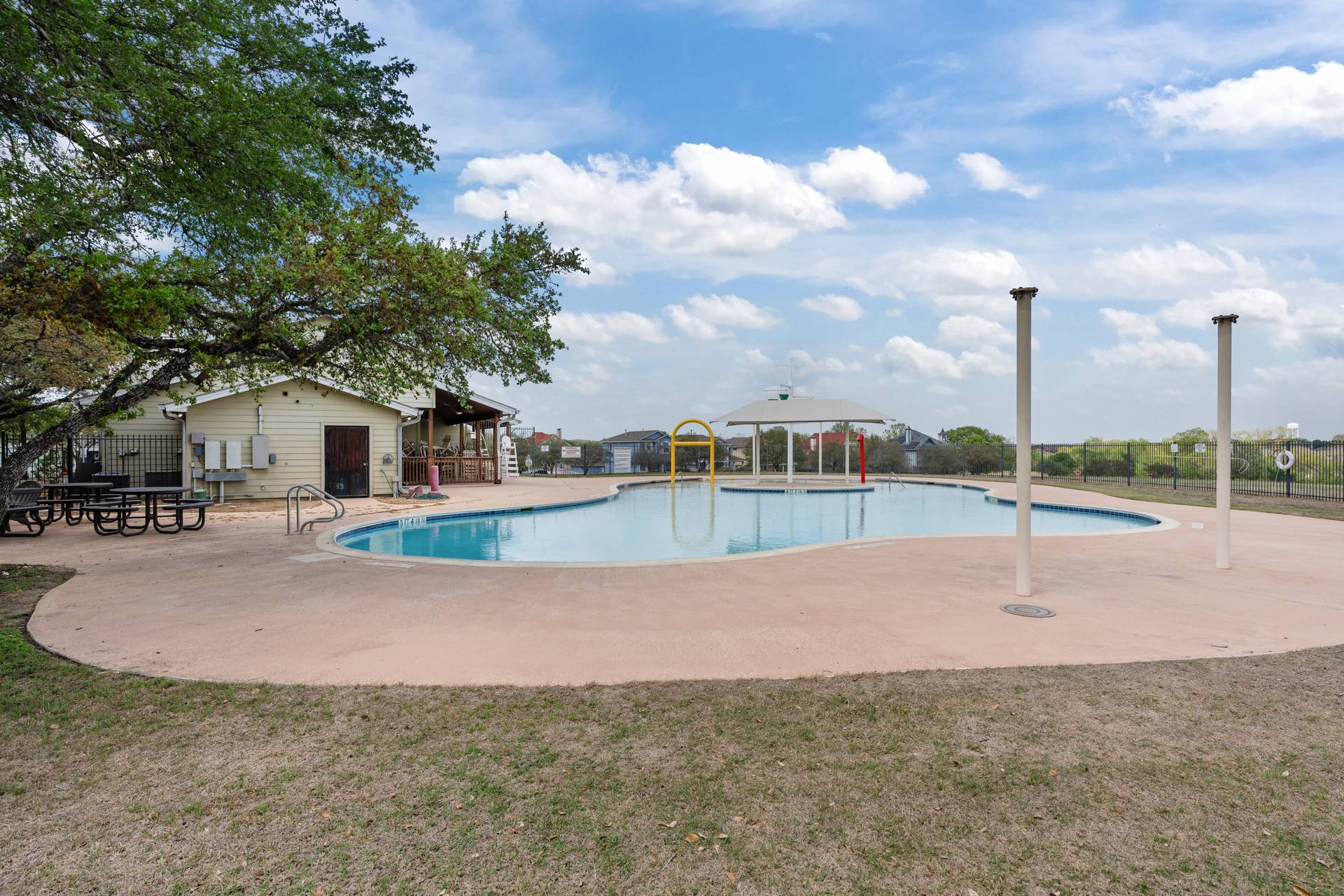 5911 Steiner Kyle, TX 78640 - Photo 32 of 36 a house view with a outdoor space