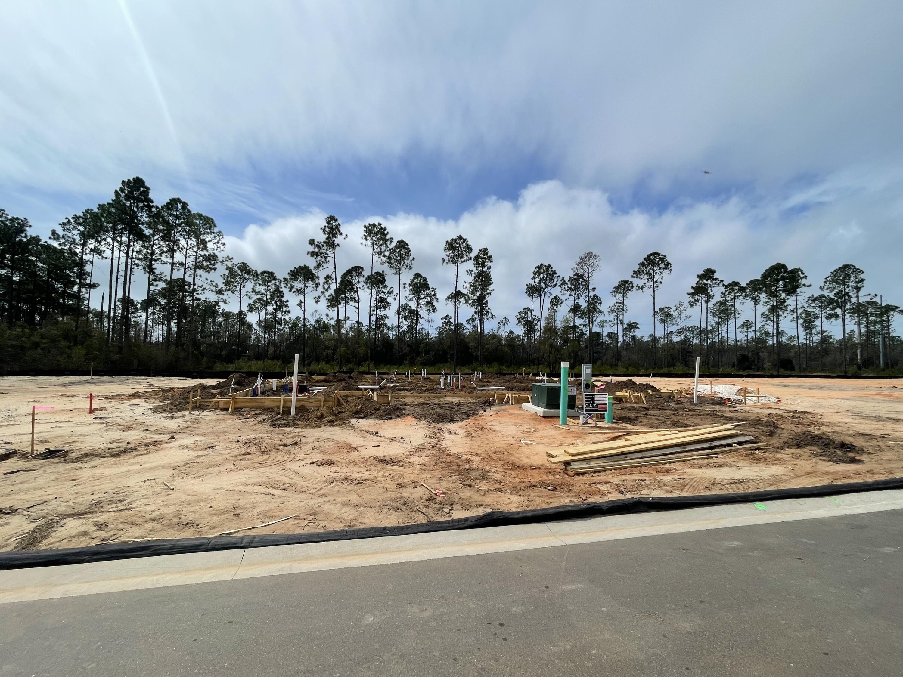 a view of a backyard of a house
