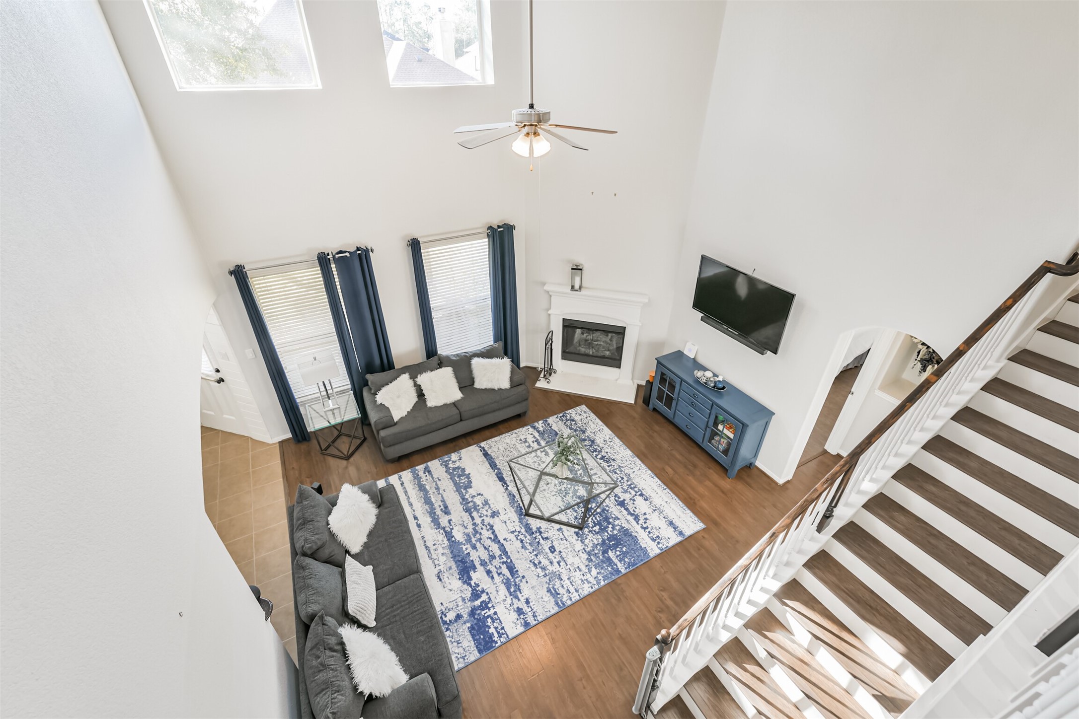 2602 Fort Settlement Trail Spring, TX 77373 - Photo 19 of 50 A stunning perspective from the upstairs catwalk.