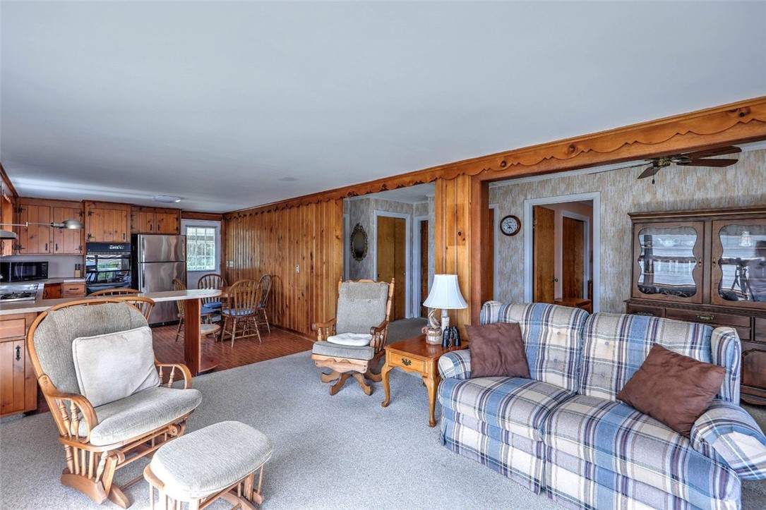 175 Middlebridge Road South Kingstown, RI 02879 - Photo 12 of 30 Kitchen and Hallway from Living Room