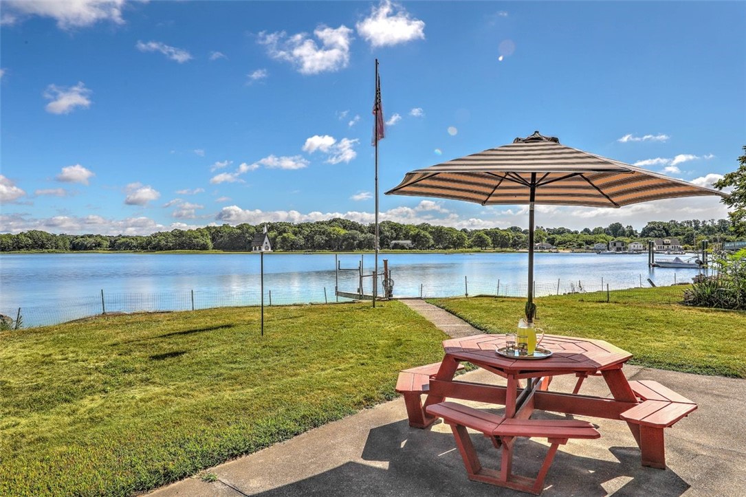 175 Middlebridge Road South Kingstown, RI 02879 - Photo 25 of 30 Patio and Dock View