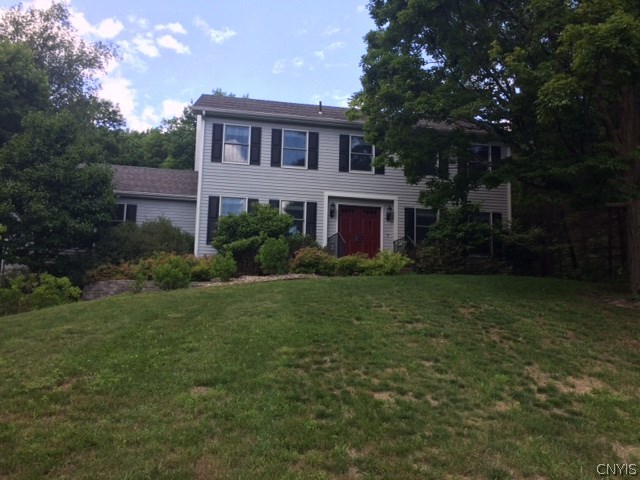 8127 George Taylor Road Manlius, NY 13066 - Photo 1 of 1 Front of home located on a deep private lot