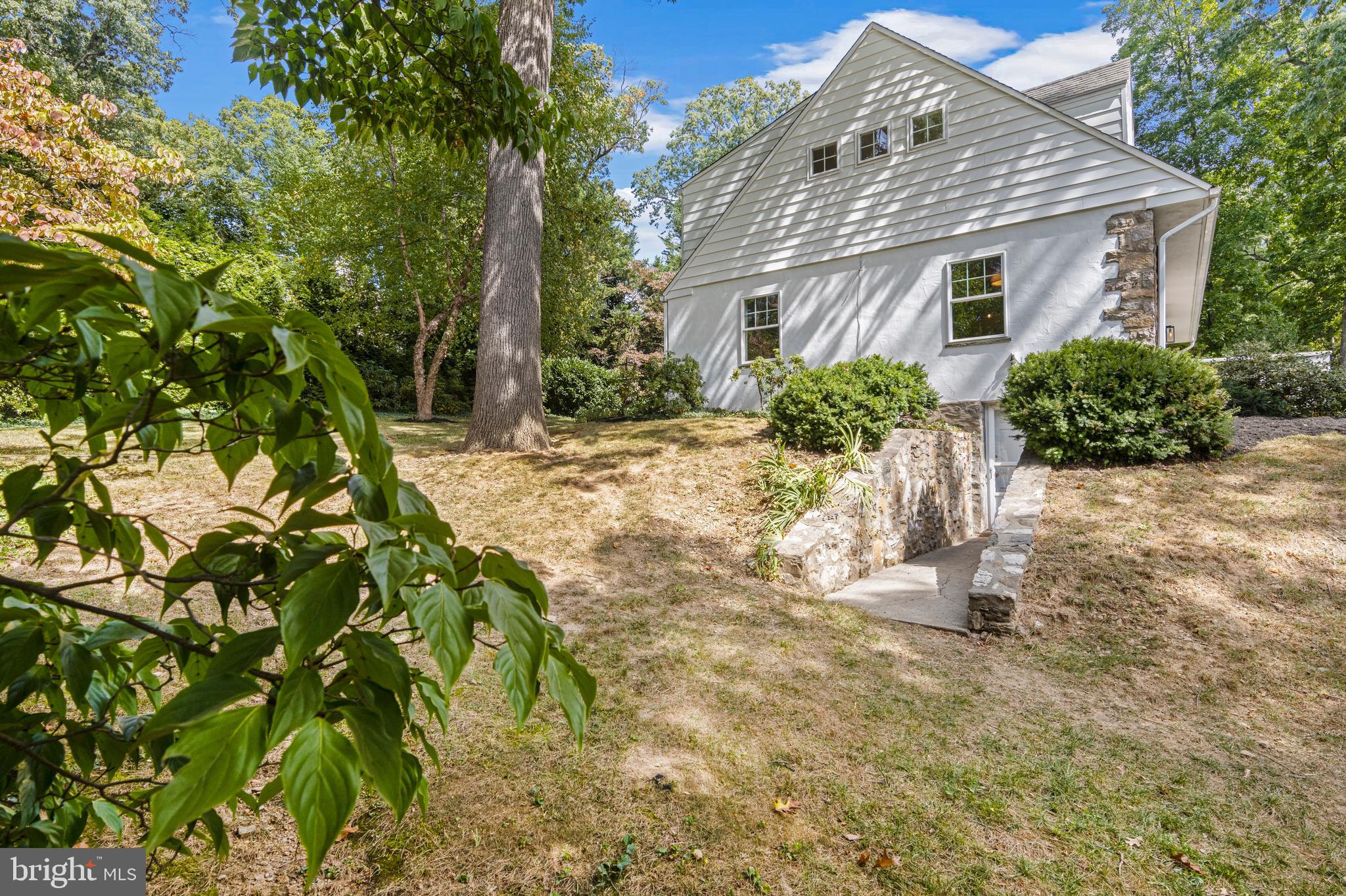 807 Eagle Road Wayne, PA 19087 - Photo 63 of 75 outside access to lower level - side yard