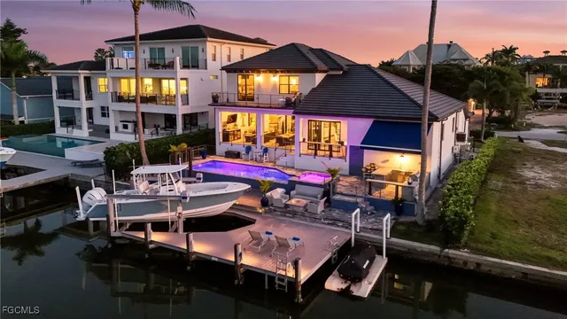 a view of a cafe with sitting area