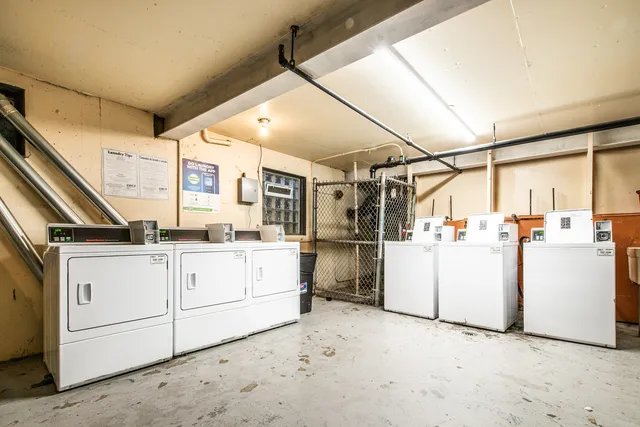a couple of bicycles parked next to a road