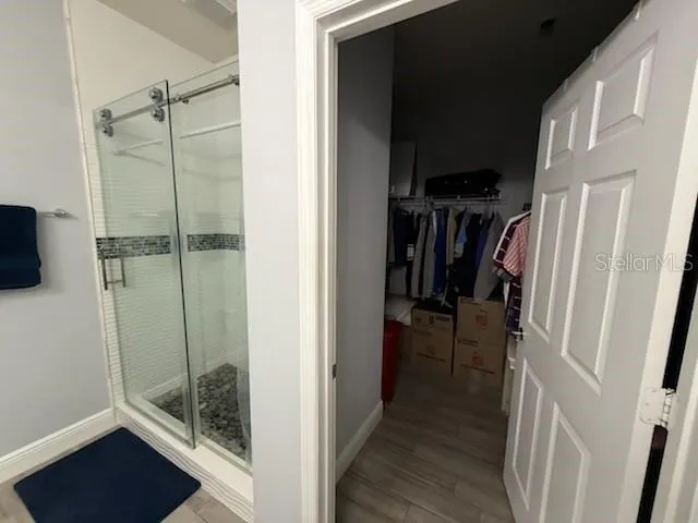 a view of closet