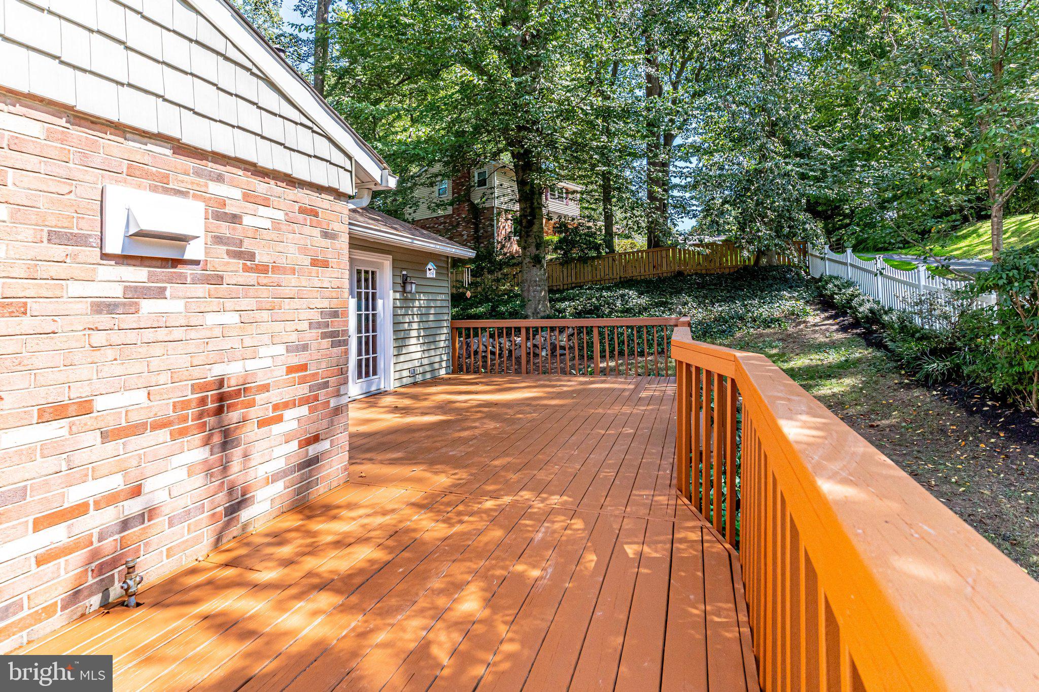 8617 Kerry Lane Springfield, VA 22152 - Photo 53 of 59 Plenty of Deck Space to Grill and Entertain