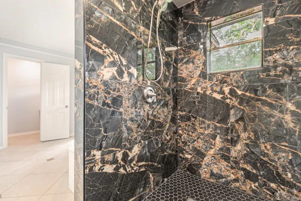 a view of a chairs on the deck