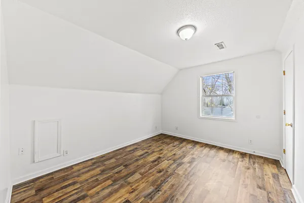 wooden floor in a room