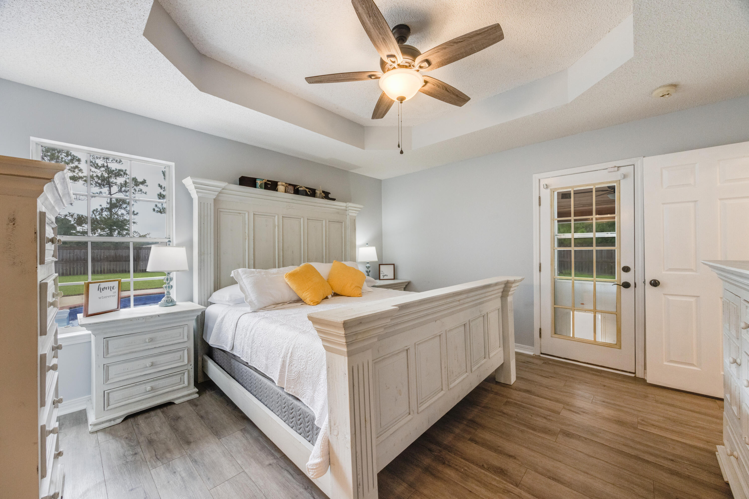 6090 Buckward Road Baker, FL 32531 - Photo 22 of 51 a bed room with a bed and a window