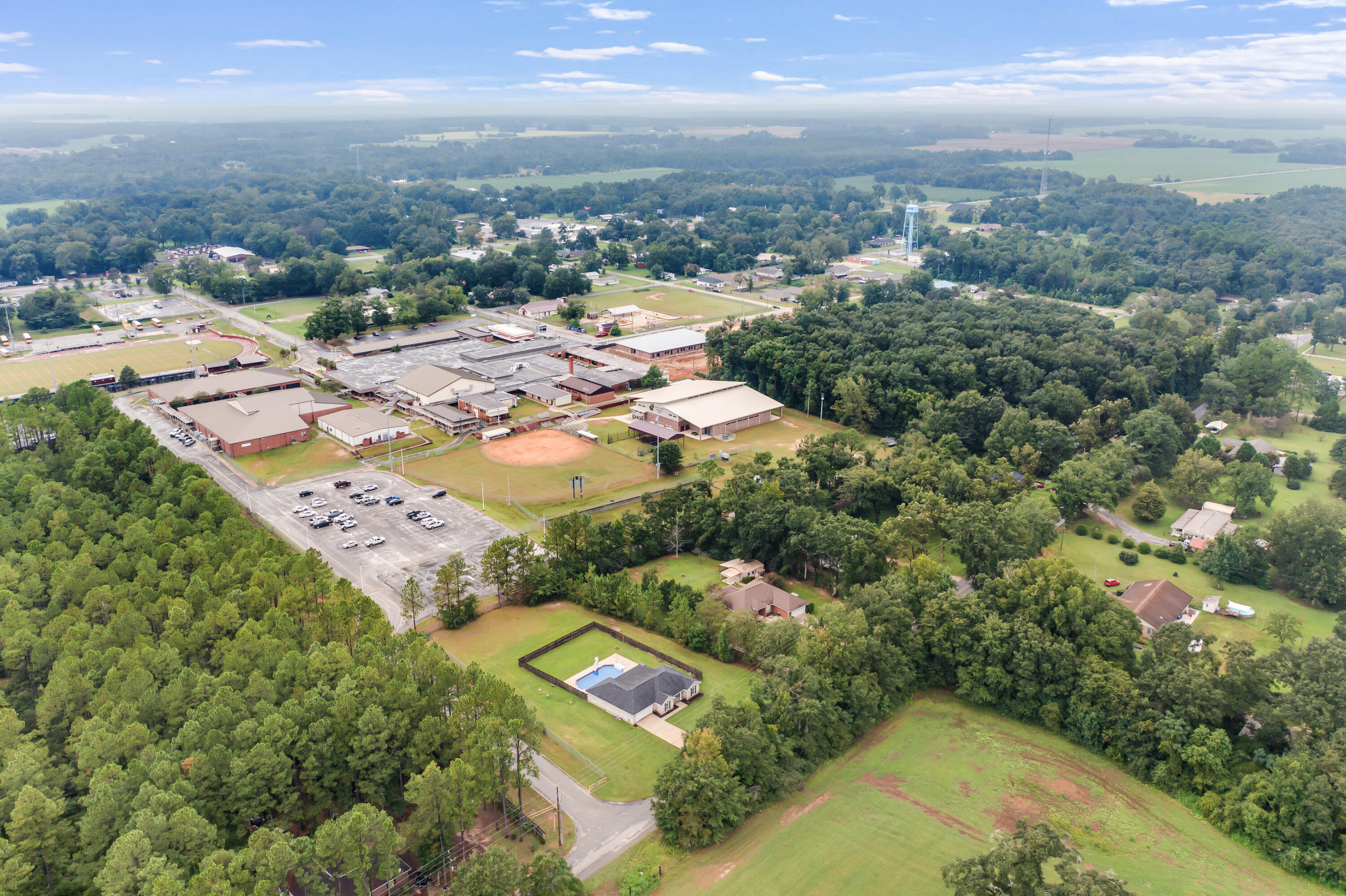 6090 Buckward Road Baker, FL 32531 - Photo 50 of 51 an aerial view of residential houses with outdoor space