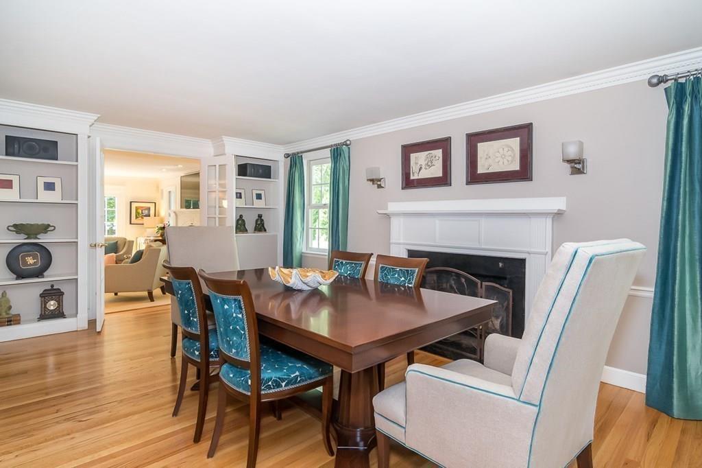 80 Mayo Road Wellesley, MA 02482 - Photo 8 of 22 a view of a dining room with furniture and wooden floor