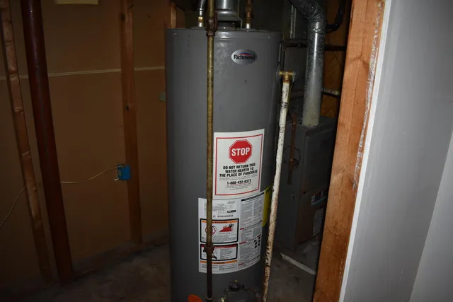 a close up of a door