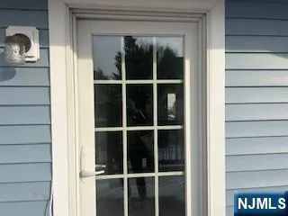 a view of front door