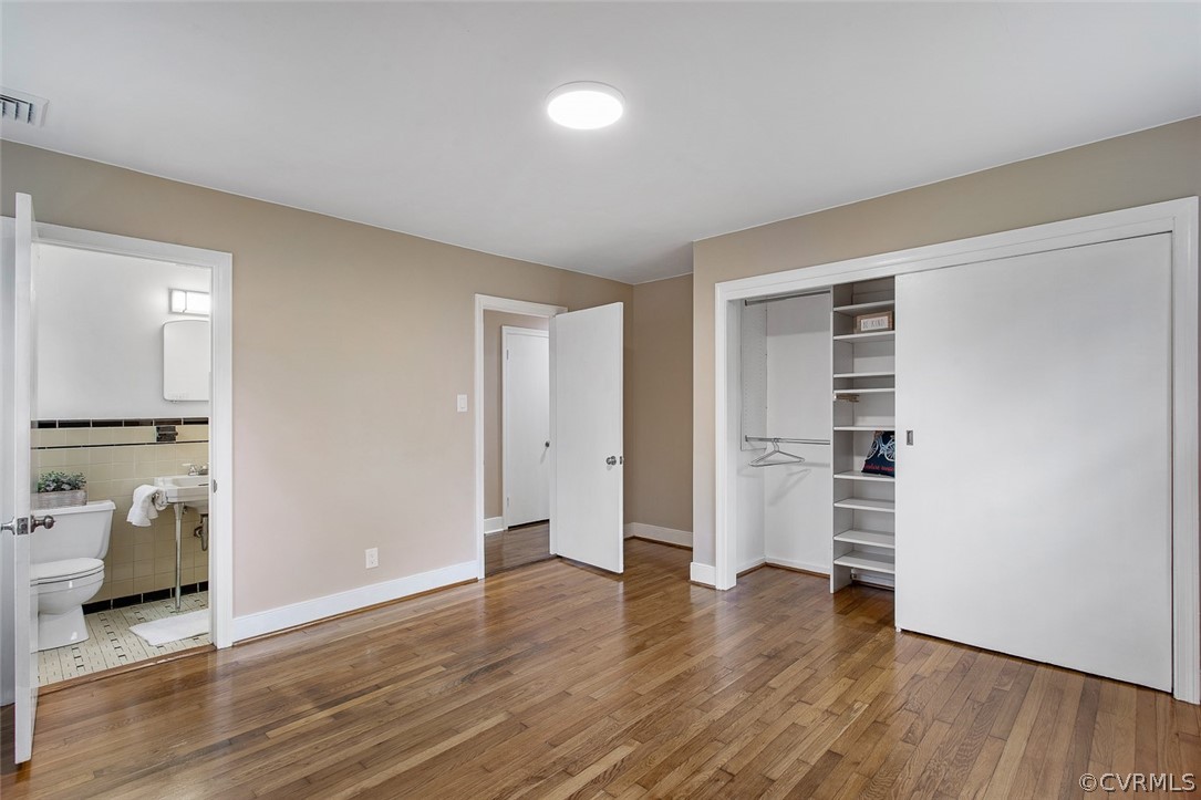 1 David Drive Henrico, VA 23229 - Photo 22 of 35 a view of empty room with wooden floor