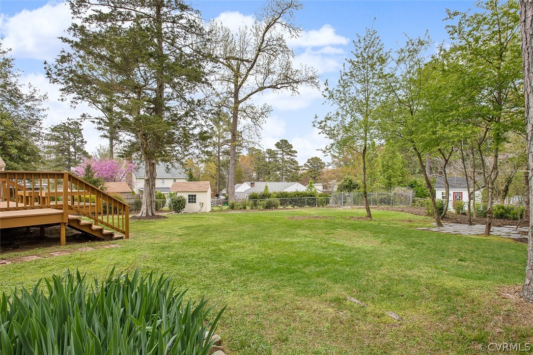 1 David Drive Henrico, VA 23229 - Photo 29 of 35 a view of a park with large trees