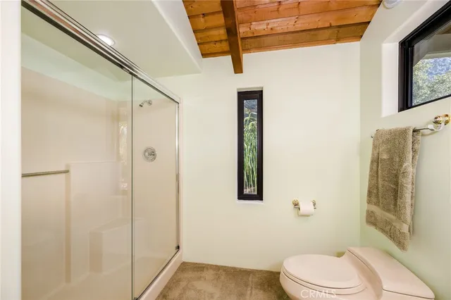 a view of a city and a mountain view