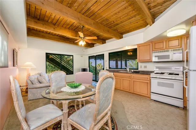 a view of road and trees