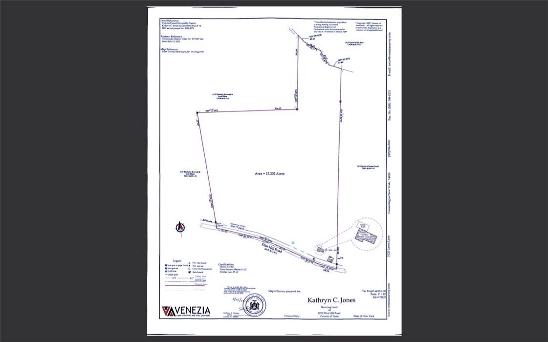 3291 Flint Hill Road Italy, NY 14512 - Photo 37 of 37 2022 Survey