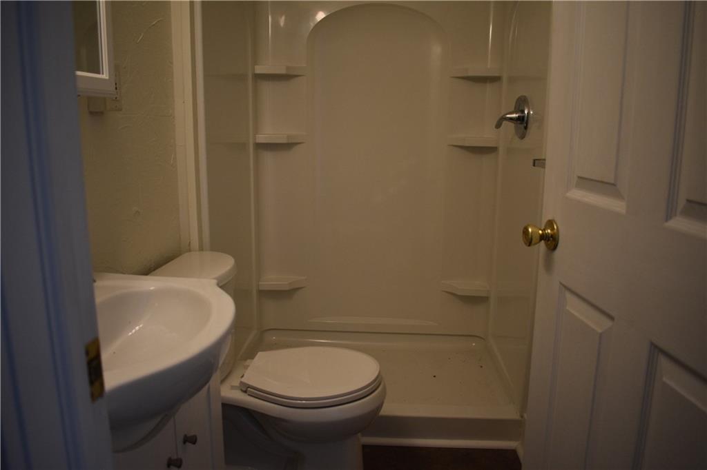 757 Locust Street Indiana, PA 15701 - Photo 14 of 19 a bathroom with a sink a toilet and shower