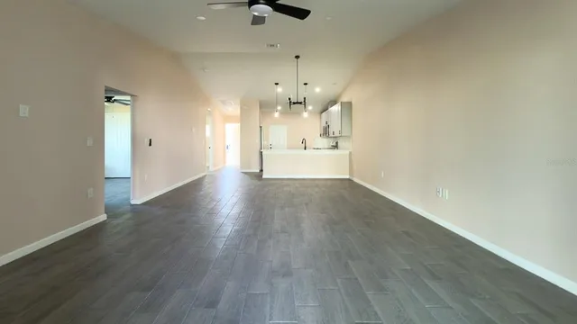 wooden floor in an empty room
