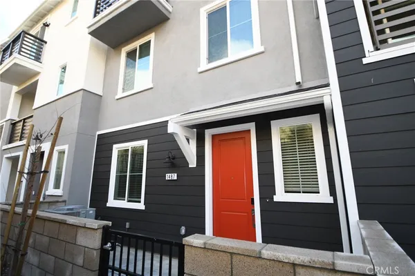a view of front door