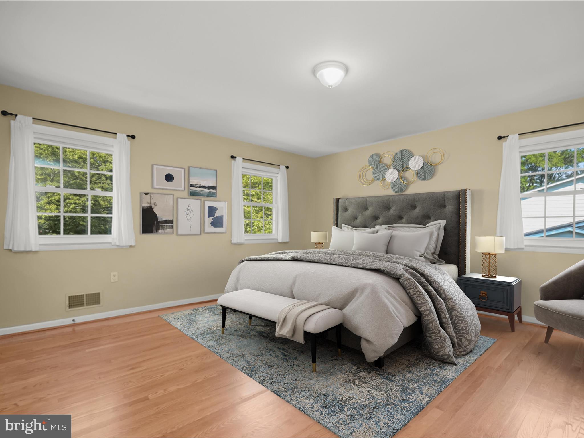 8224 Glendale Drive Frederick, MD 21702 - Photo 24 of 63 Primary Bedroom Suite Staged Using Virtual Tools