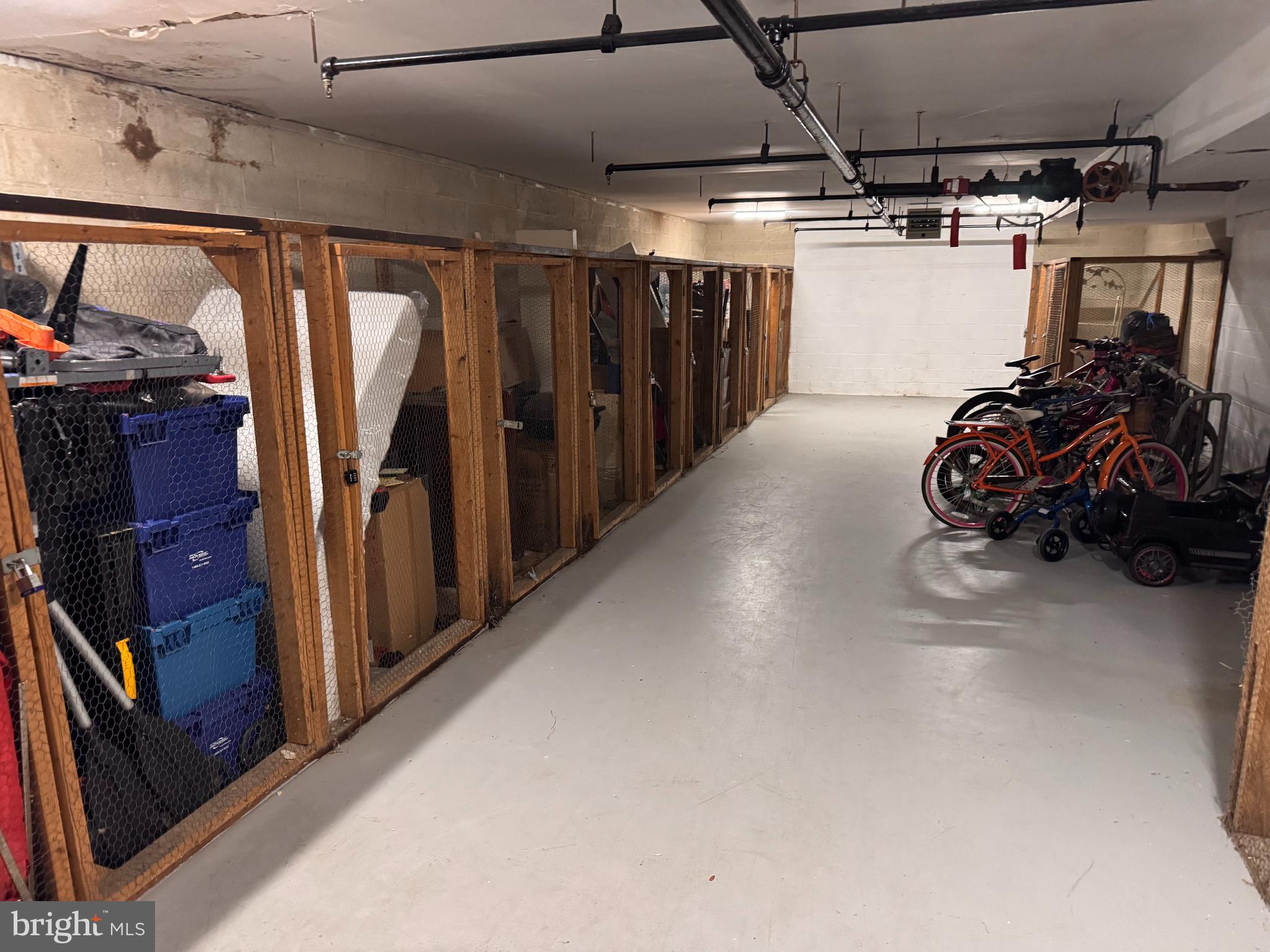 15706 Dorset Road, Unit 158 Laurel, MD 20707 - Photo 17 of 19 Basement communal storage area w/ individual cages