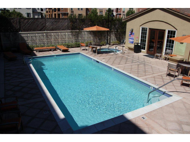 1812 Snell Place Milpitas, CA 95035 - Photo 16 of 19 a view of swimming pool with outdoor seating and barbeque oven