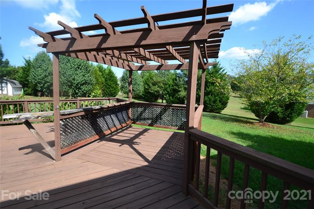 3622 Lee Moore Road Maiden, NC 28650 - Photo 21 of 34 a view of a patio with wooden floor