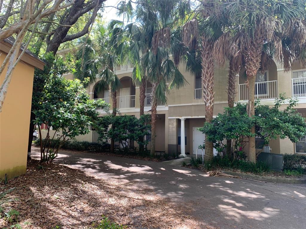 9116 Southwest 51st Road, Unit A202 Gainesville, FL 32608 - Photo 1 of 1 front view of a house with a tree