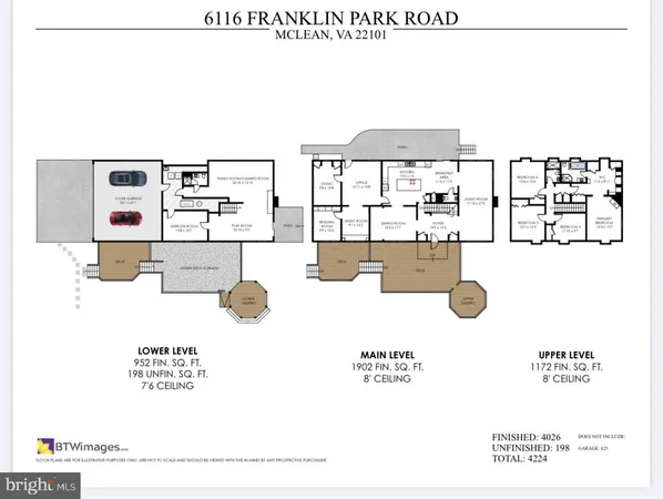 $1,998,000 | 6116 Franklin Park Road, McLean, VA 22101