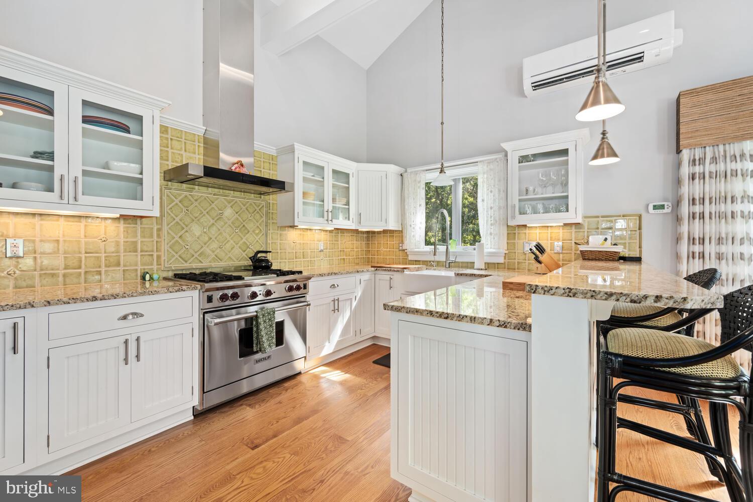 7508 Cooper Point Road Bozman, MD 21612 - Photo 104 of 116 a kitchen with stainless steel appliances granite countertop a sink stove and refrigerator