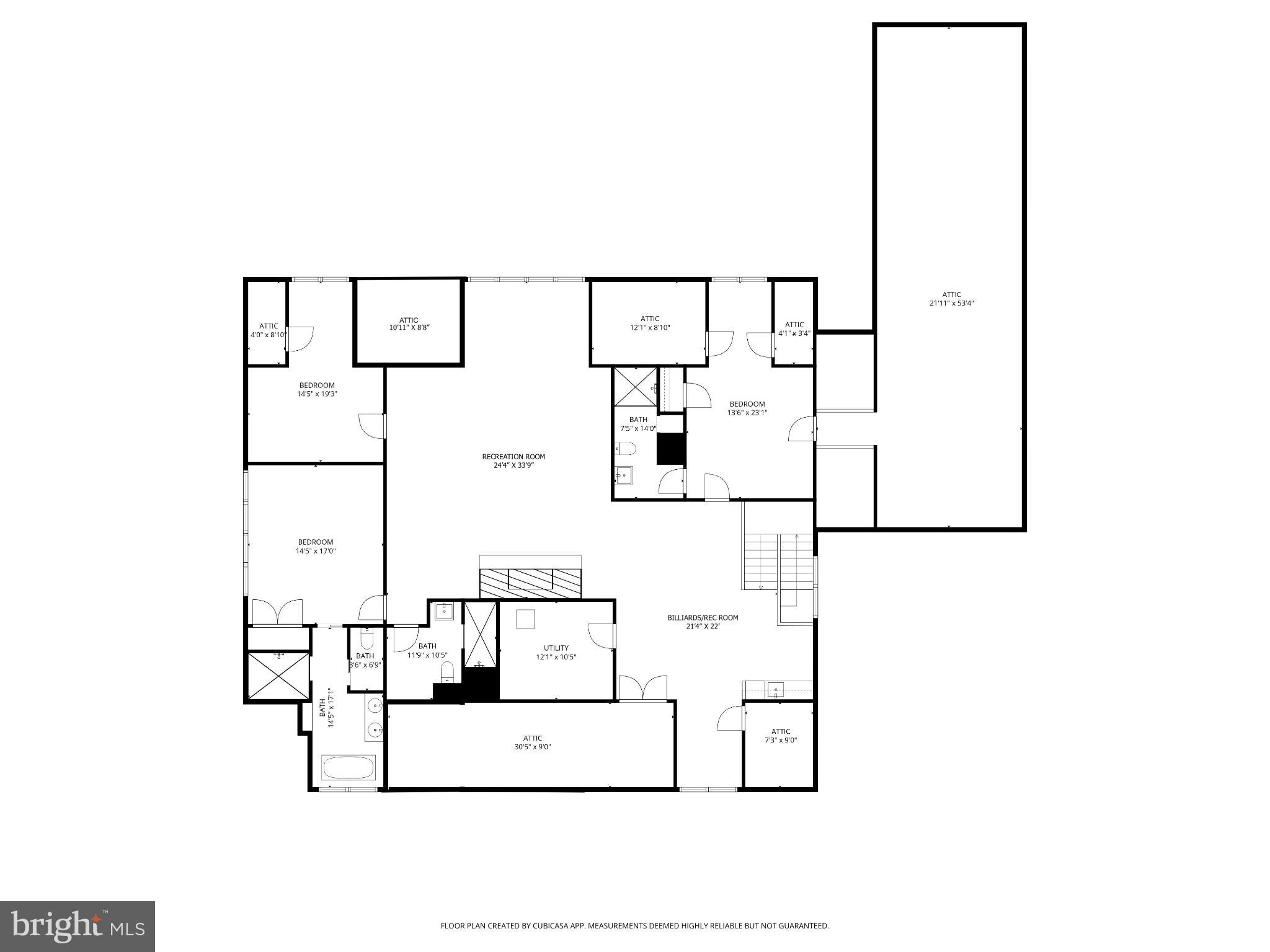 7508 Cooper Point Road Bozman, MD 21612 - Photo 116 of 116 Main house floor plan - 2nd floor