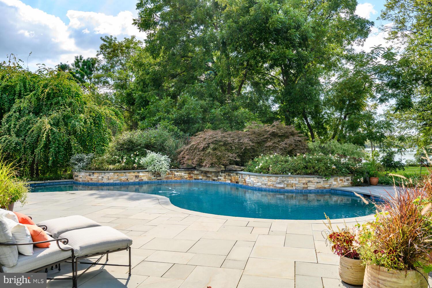 7508 Cooper Point Road Bozman, MD 21612 - Photo 26 of 116 Custom built gunite pool with waterfall feature