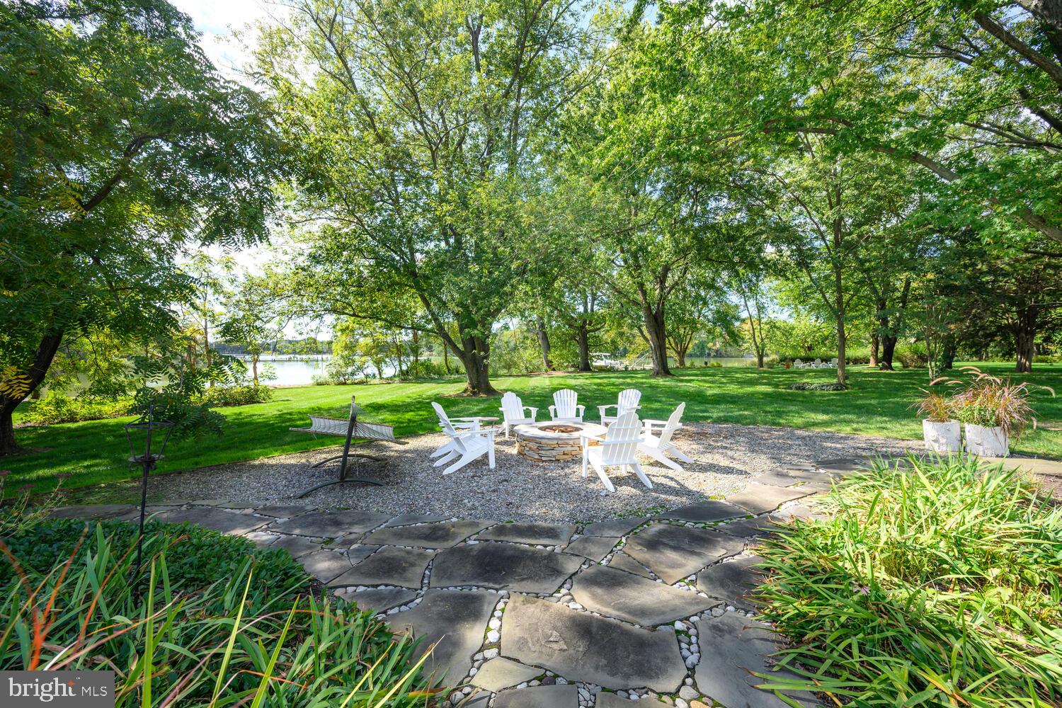 7508 Cooper Point Road Bozman, MD 21612 - Photo 31 of 116 Built-in fire-pit area