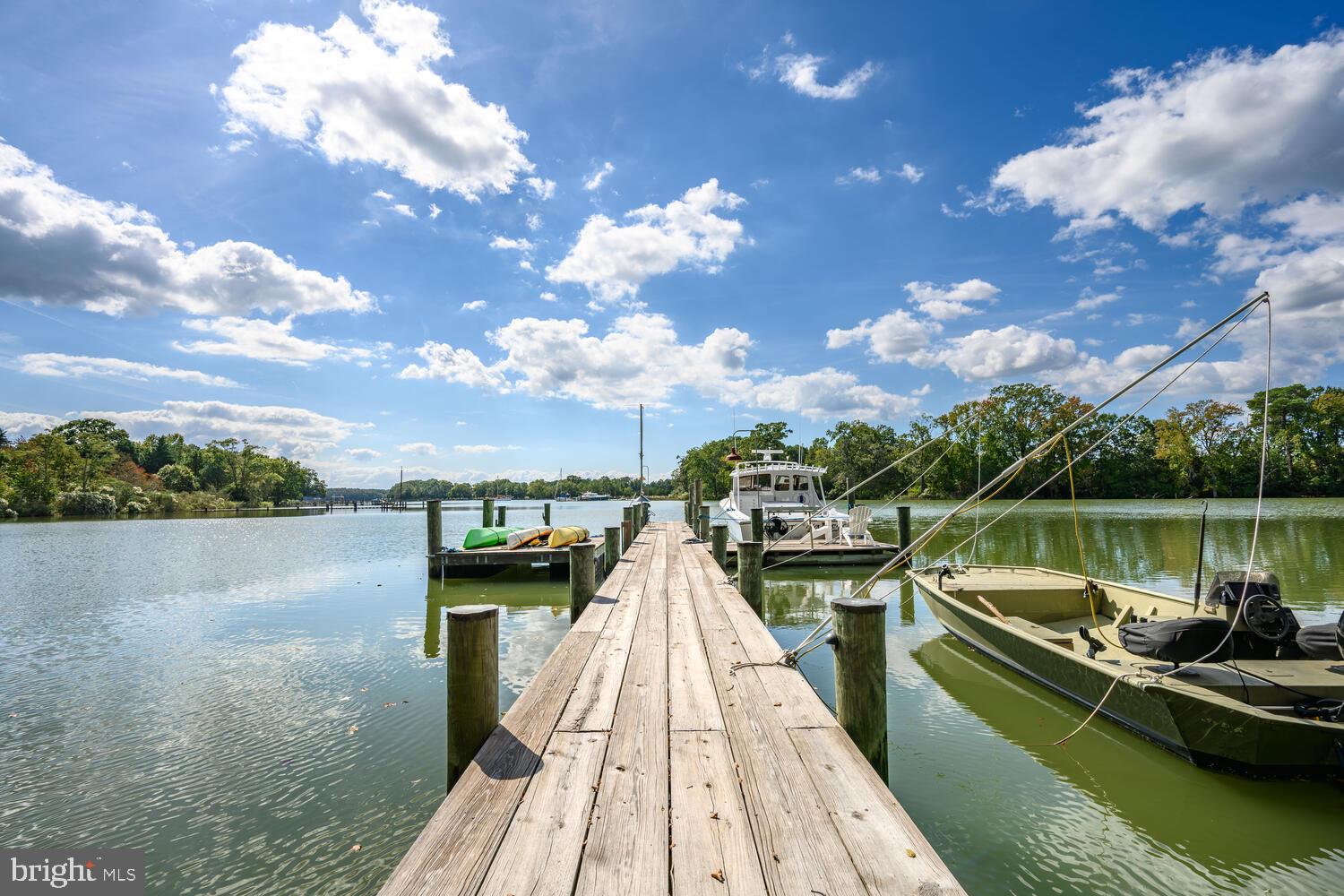 7508 Cooper Point Road Bozman, MD 21612 - Photo 35 of 116 Private pier with 4'+/- MLW