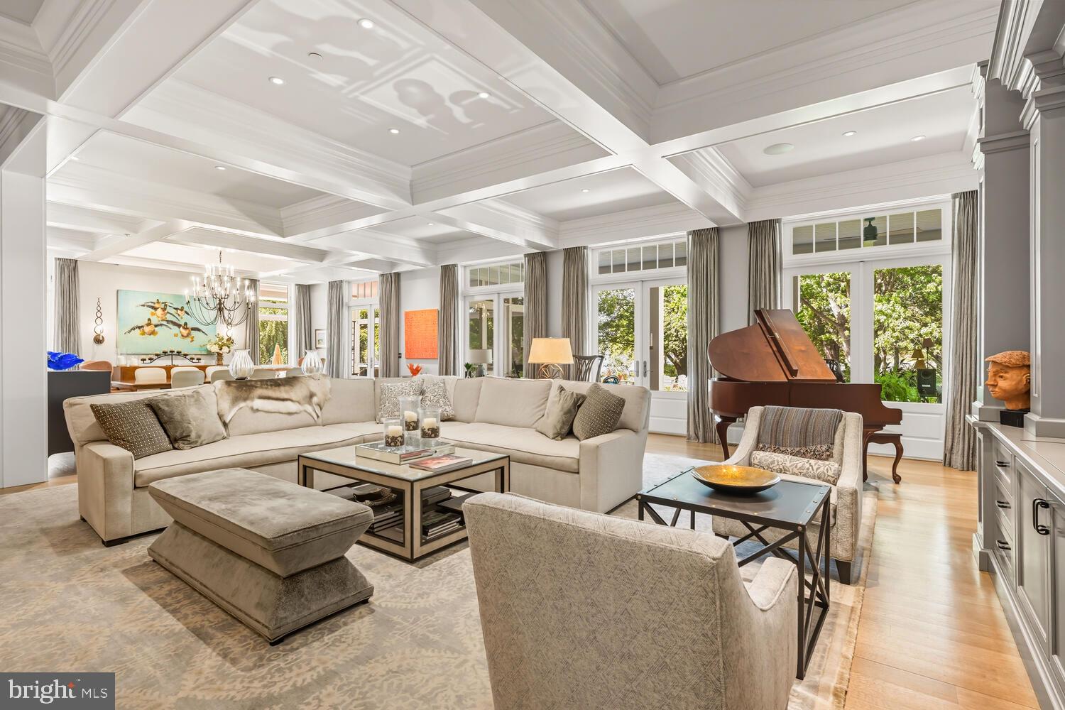 7508 Cooper Point Road Bozman, MD 21612 - Photo 44 of 116 a living room with furniture and a large window
