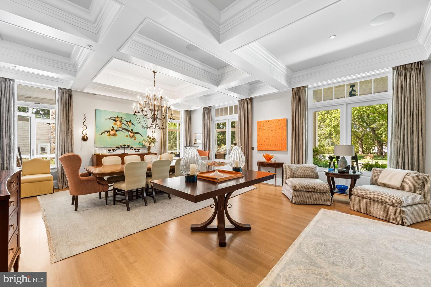 7508 Cooper Point Road Bozman, MD 21612 - Photo 45 of 116 a living room with furniture and a large window