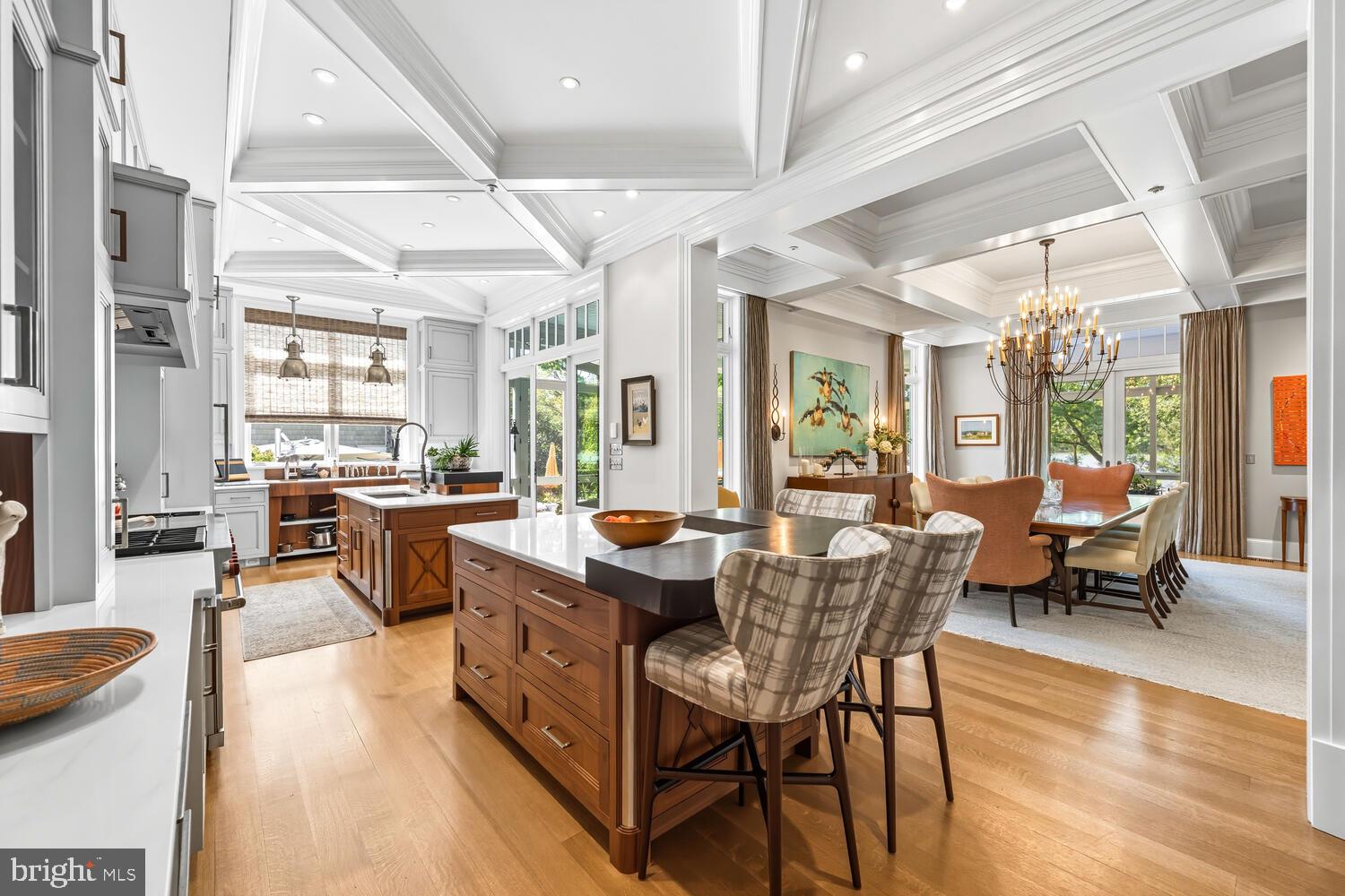 7508 Cooper Point Road Bozman, MD 21612 - Photo 50 of 116 a view of a dining room with furniture window and outside view