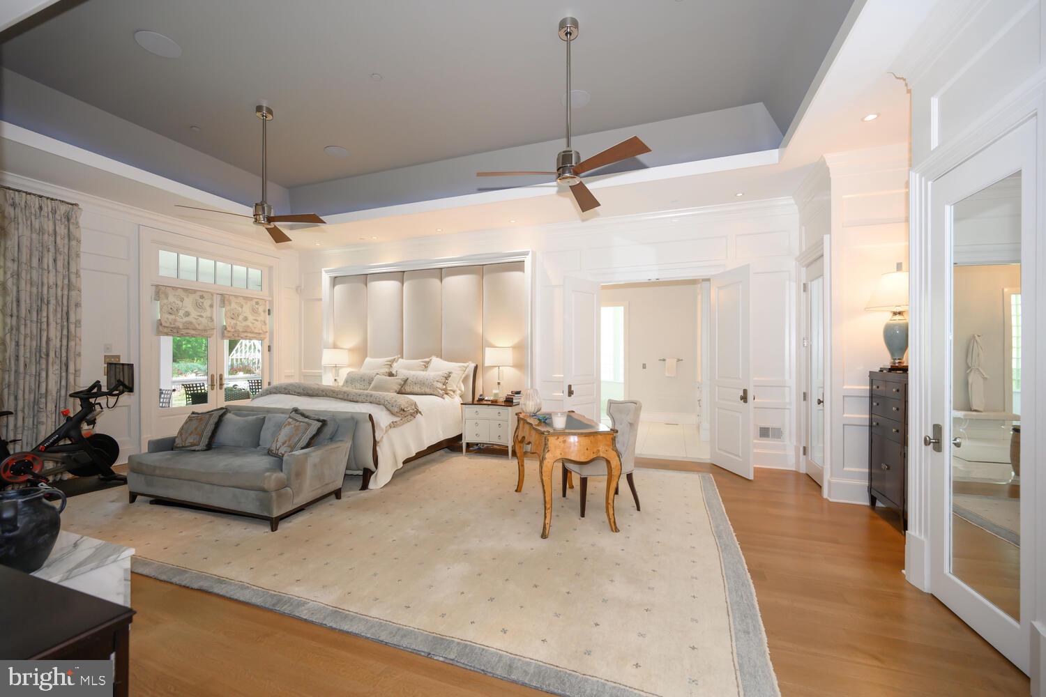 7508 Cooper Point Road Bozman, MD 21612 - Photo 70 of 116 Primary bedroom with tray ceiling