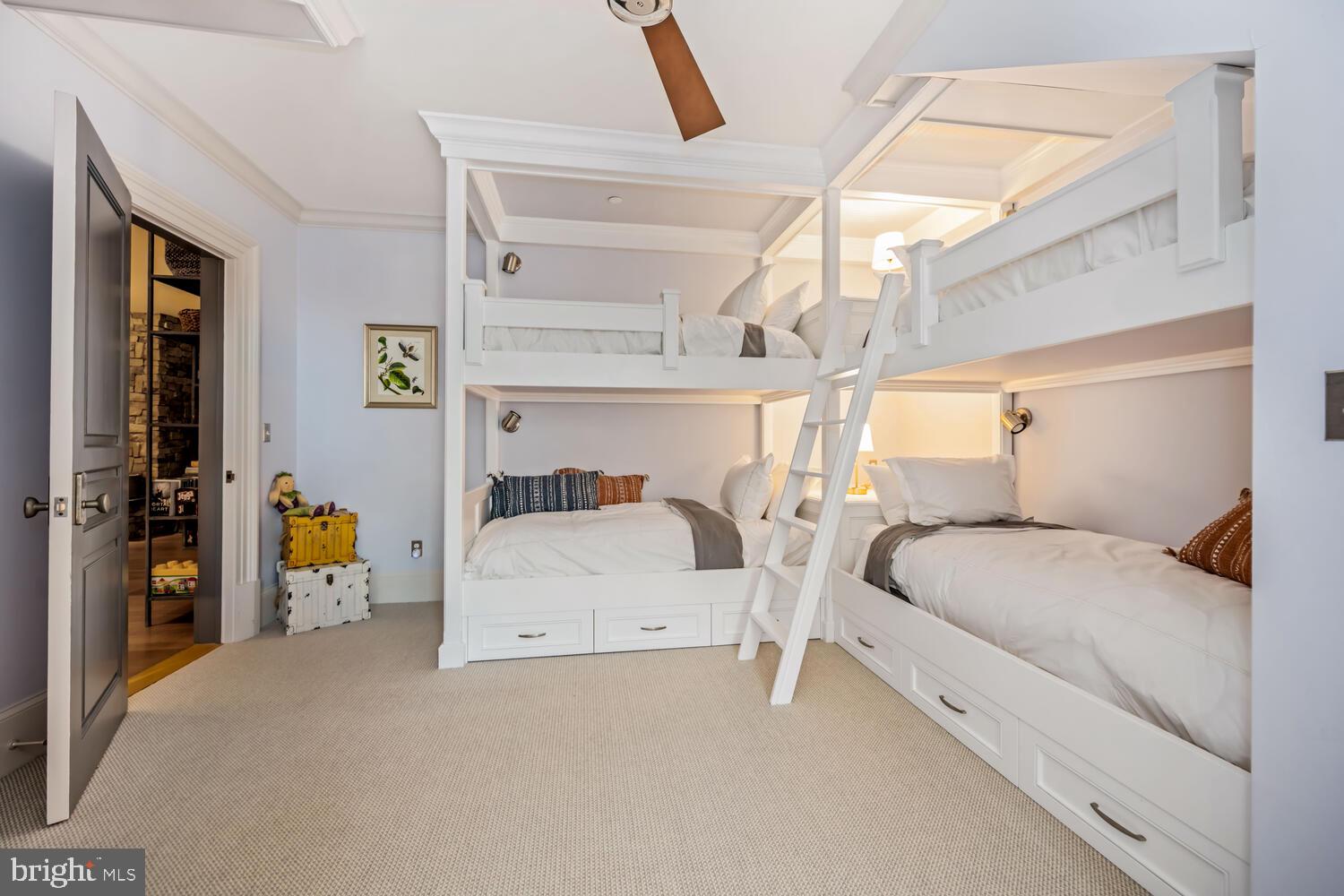 7508 Cooper Point Road Bozman, MD 21612 - Photo 94 of 116 Room with built-in bunk beds