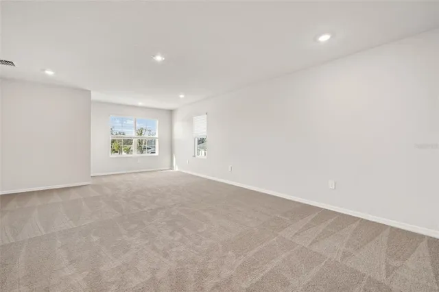 a view of empty room