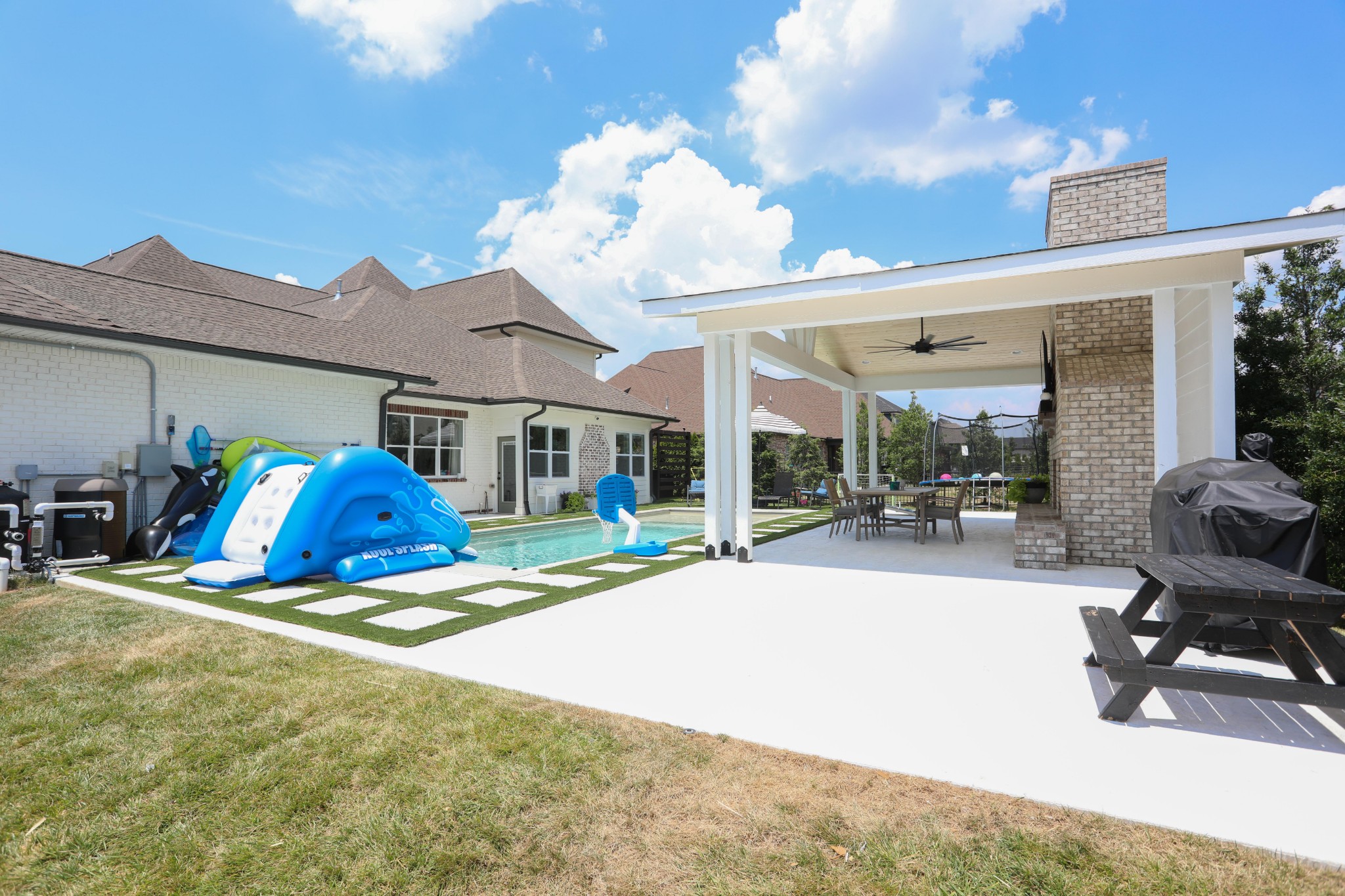 119 Vanner Road Mount Juliet, TN 37122 - Photo 38 of 44 a view of a house with backyard porch and furniture