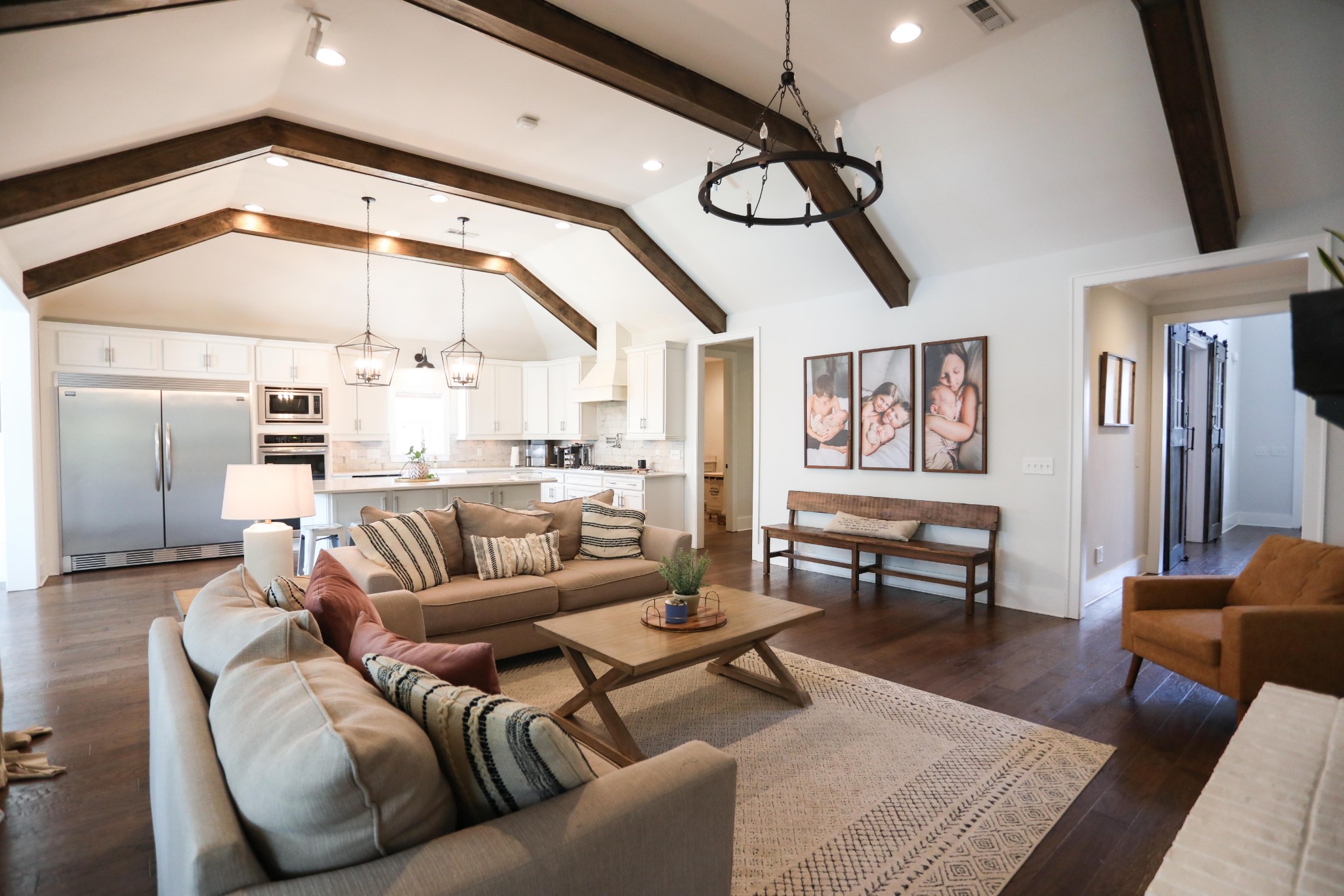119 Vanner Road Mount Juliet, TN 37122 - Photo 7 of 44 a living room with furniture a ceiling fan and a rug