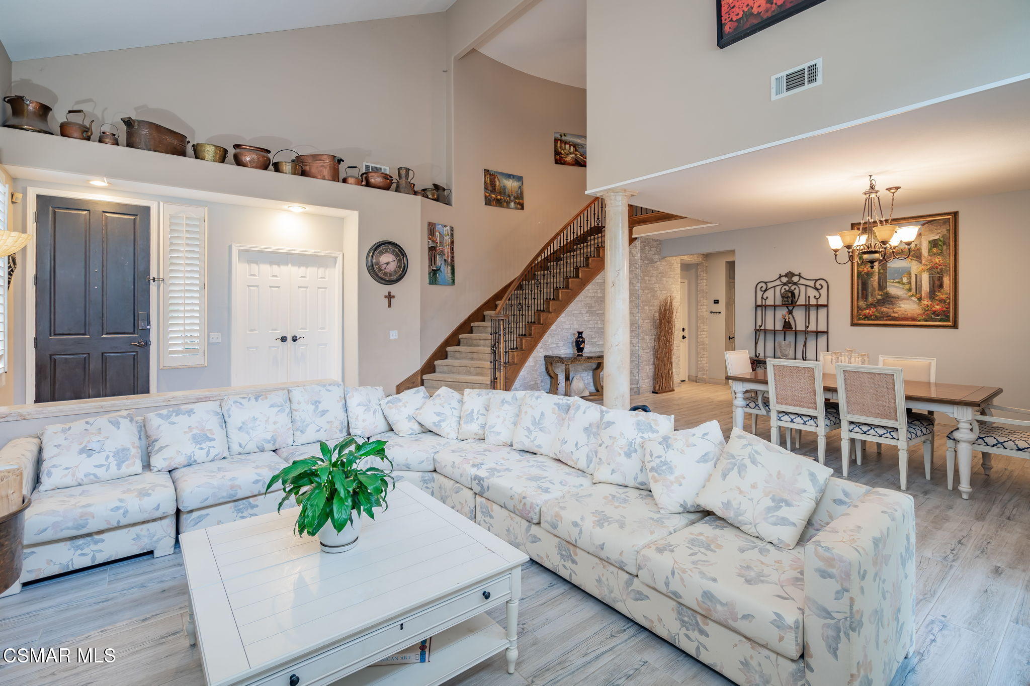 4343 Cedardale Road Moorpark, CA 93021 - Photo 14 of 73 a living room with furniture and a potted plant