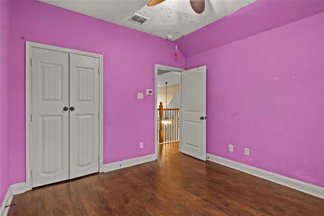 a view of empty room