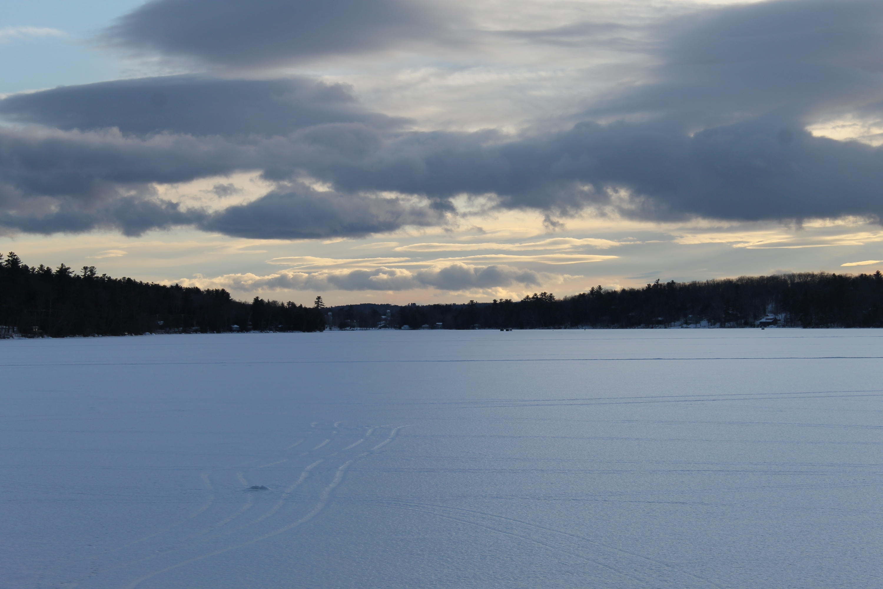 47-48 Swan Road Harrison, ME 04040 - Photo 5 of 21 Winter view